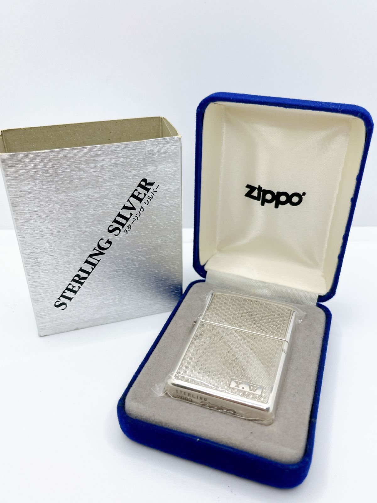 【最終値下】新品未使用 終売品 アメリカンオプティカル スターリングシルバー ZIPPO STERLING ダイアゴナル 【公式通販】