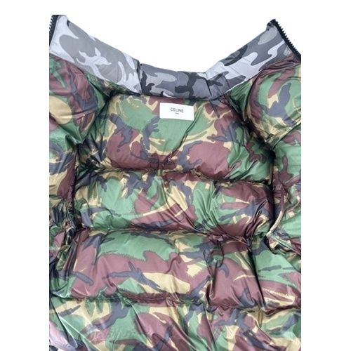 専用 セリーヌ ロゴ迷彩ダウンジャケット 44 バッグ プラダ モンクレール