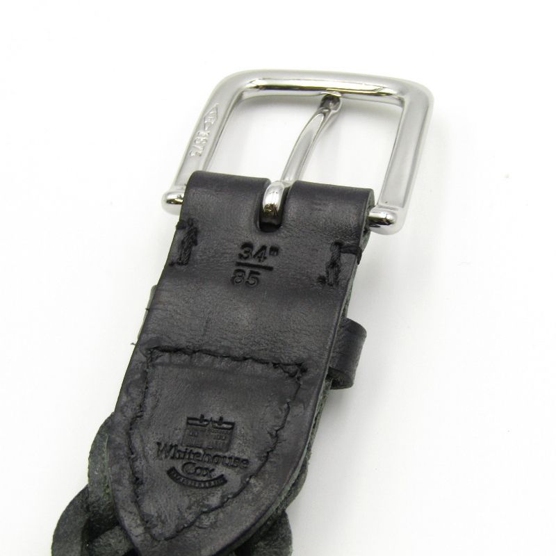 美品 Whitehouse Cox ホワイトハウスコックス メッシュベルト