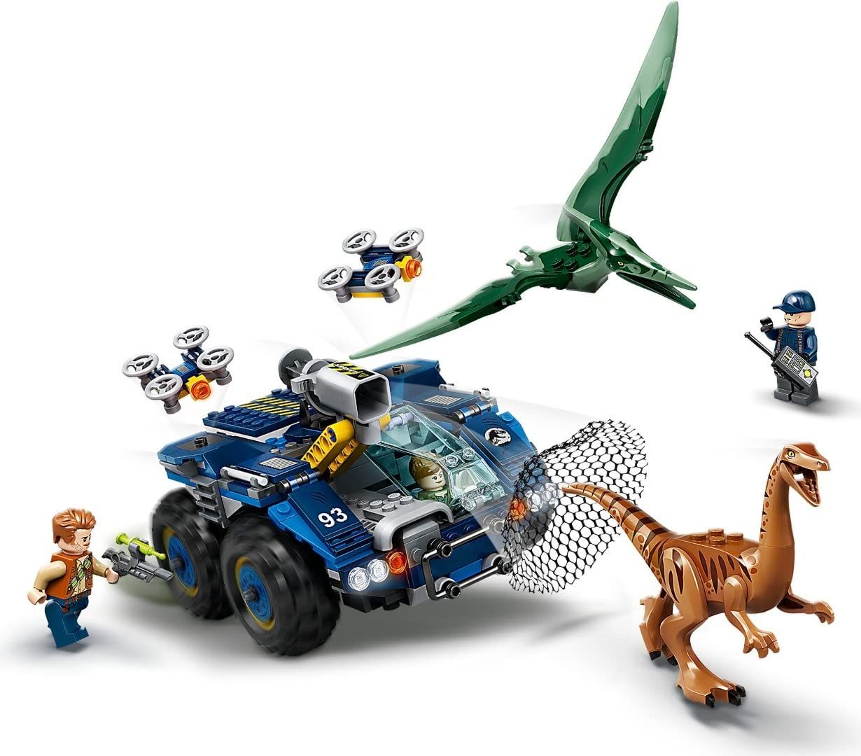 レゴ(LEGO)ジュラシック・ワールド ガリミムスとプテラノドンの脱走