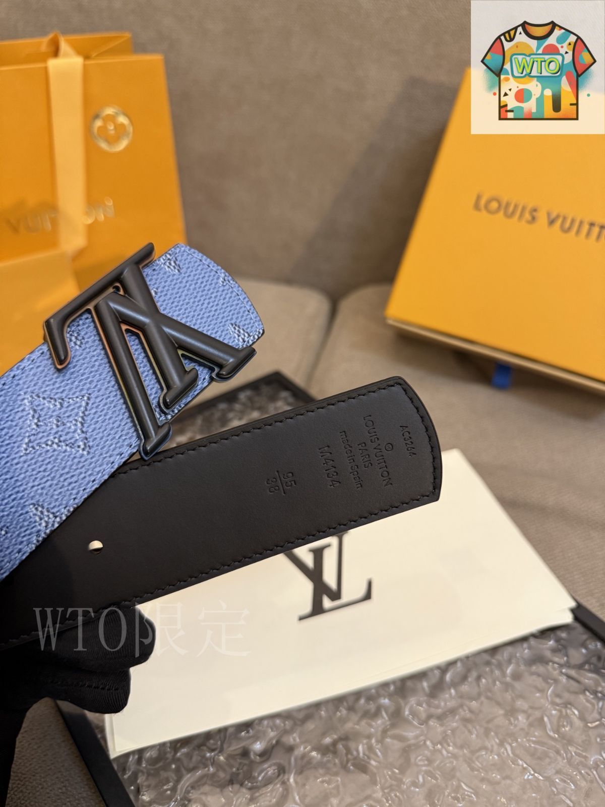 今日特価】Louis Vuitton ルイヴィトン Dimension リバーシブル