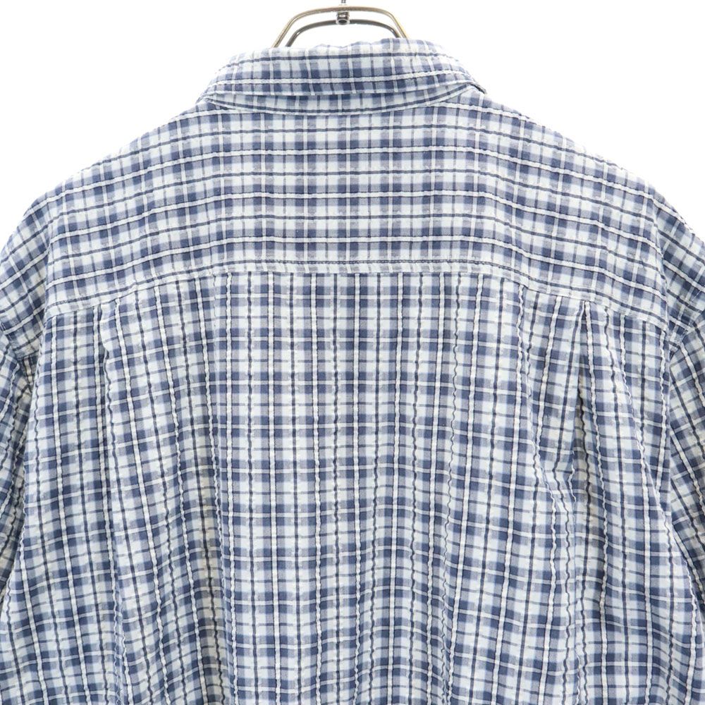 パタゴニア　チェックシャツ　メンズMサイズ 14年製 patagonia Cotton L/S Check Shirt 灰青 XL パタゴニア
