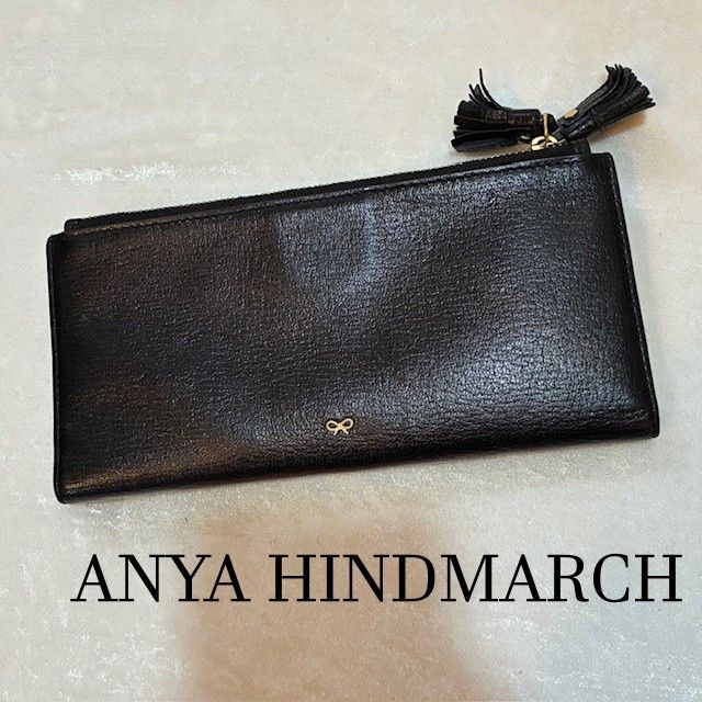 アニヤハインドマーチ ANYA HINDMARCH ピーピングアイズ ダブルジップ