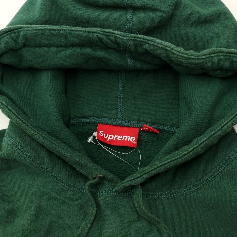 【中古】シュプリーム Supreme 2021年春夏 Jamie Reid Fuck All Hooded Sweatshirt コットン  プルオーバー パーカー グリーン【サイズM】【メンズ】