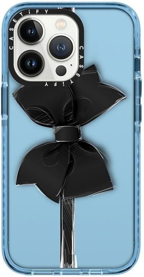 [新品未開封]CASETiFYiPhone 13 Pro ケースBlack Bow ブルー