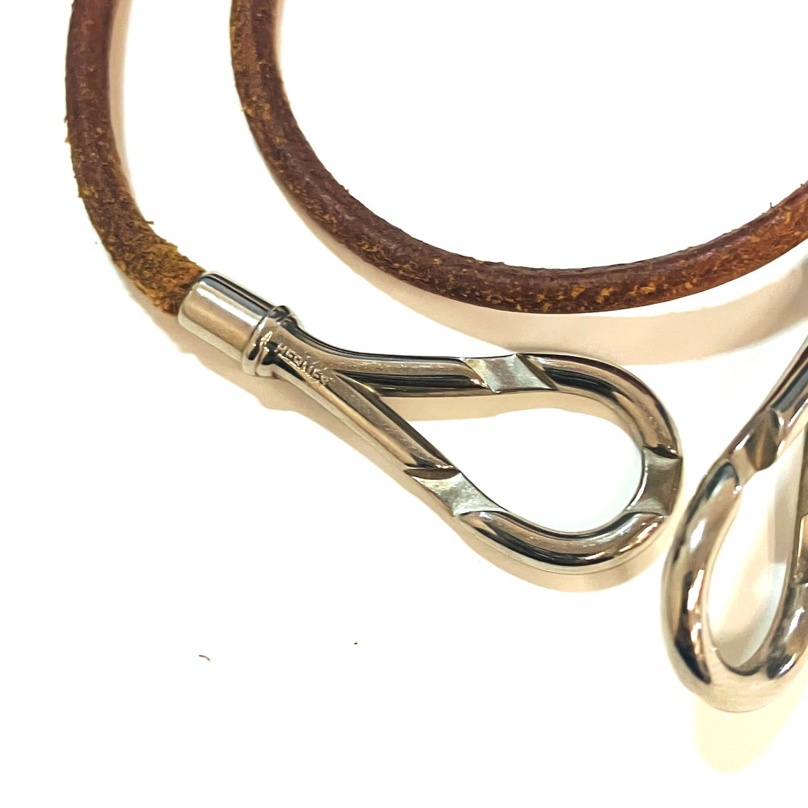 HERMES エルメス Atame Hook Bracelet アタメブレスレット ：X2125