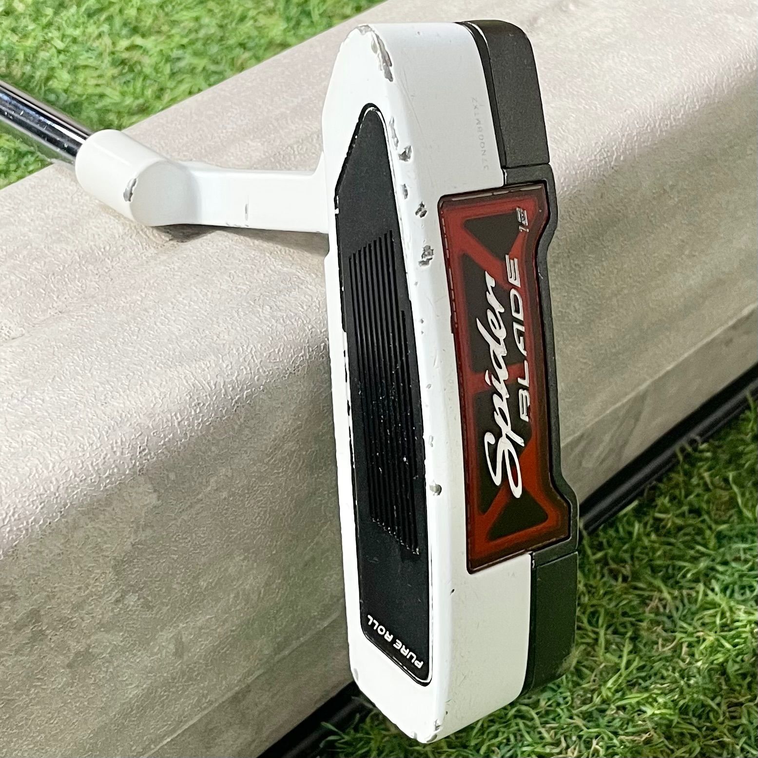 TaylorMade - TaylorMade SPIDER BLADE12 テーラーメイド スパイダーブレード 中尺パター 36.5インチ メイド 右利き スパイダーブレイド 大人気モデル TaylorMade - TaylorMade SPIDER BLADE12 テーラーメイド