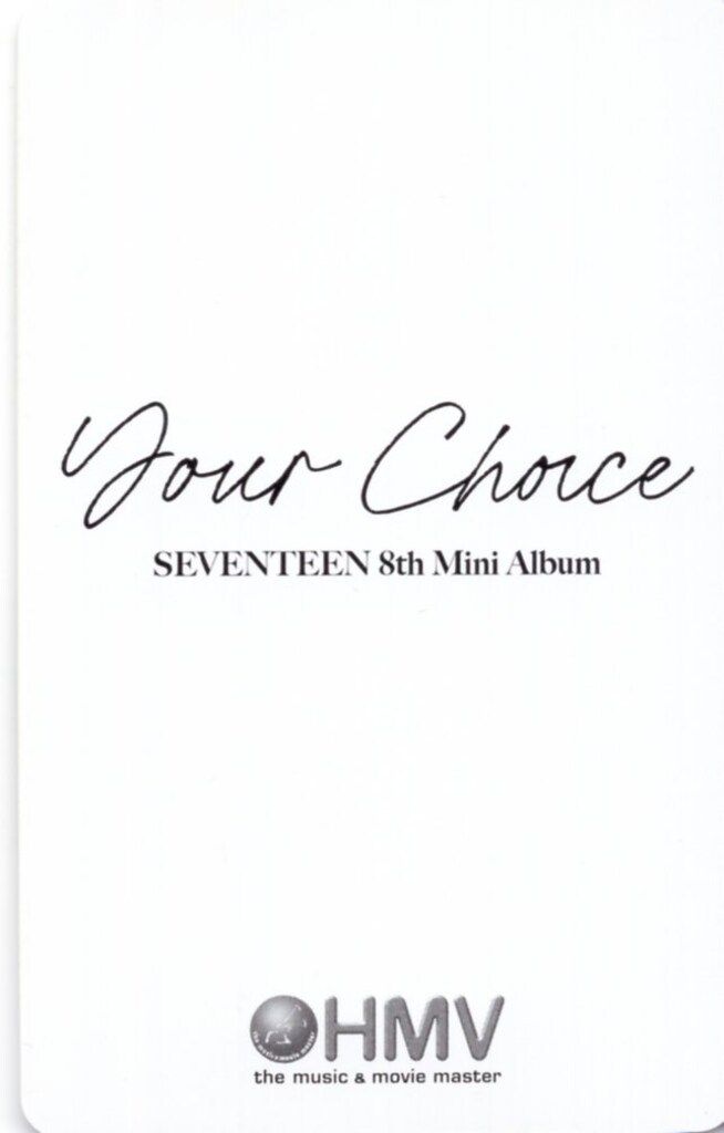 SEVENTEEN HMV JOSHUA Your Choice - メルカリ