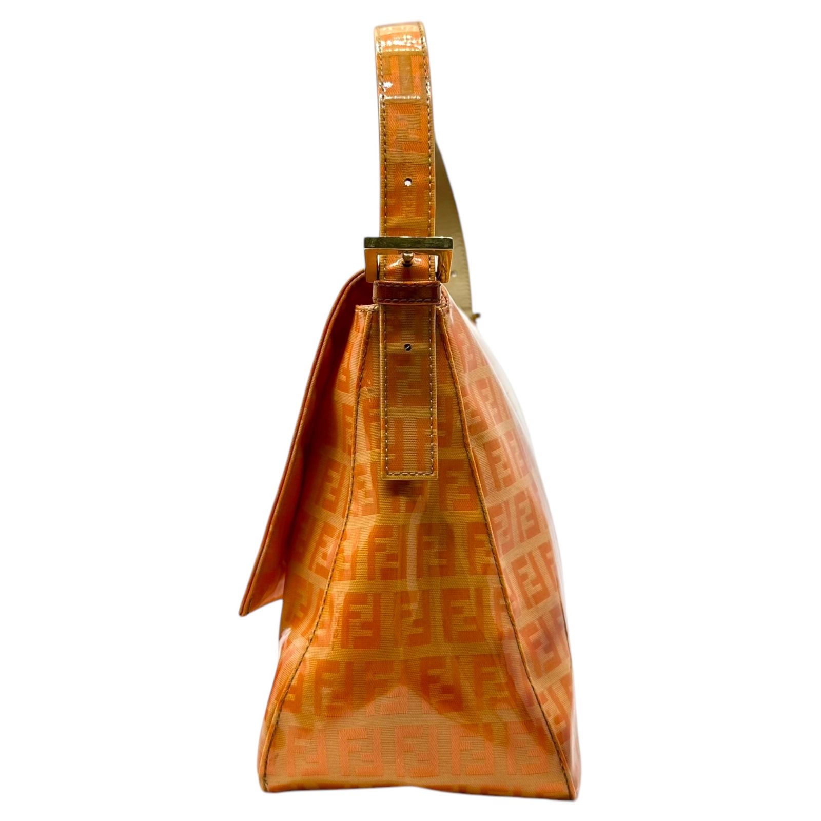 FENDI フェンディ ズッカ柄 マンマバゲット ズッキーノ ハンドバッグ 