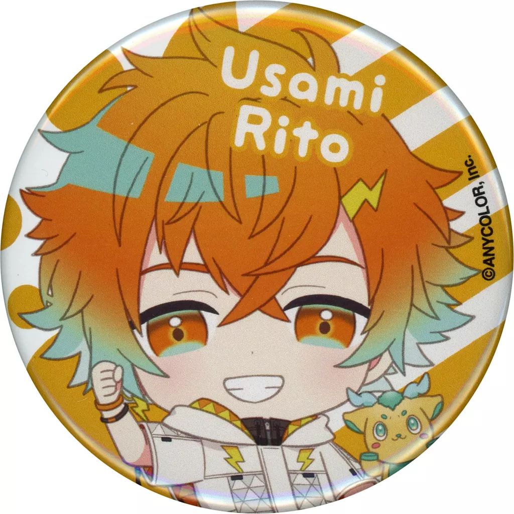 宇佐美リト 缶バッジ 中古】バッジ・ピンズ 宇佐美リト 缶バッジ 「バーチャルYouTuber にじ