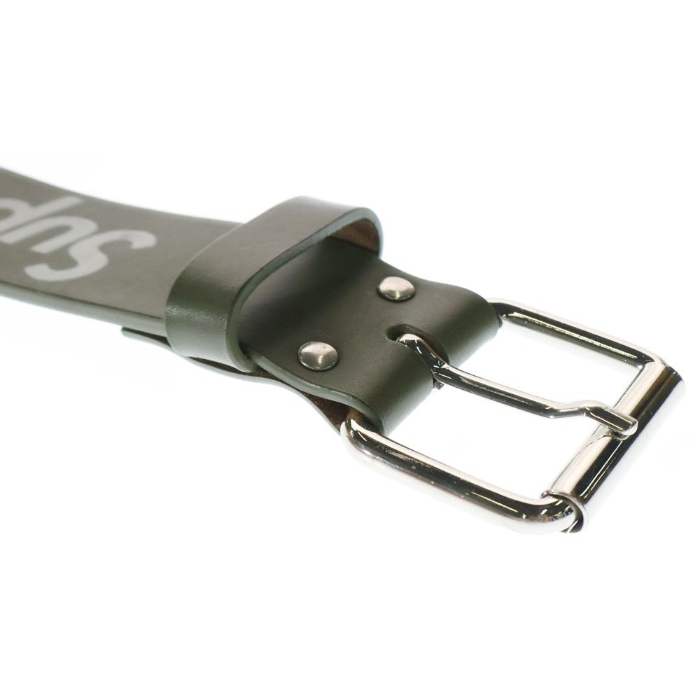 SUPREME (シュプリーム) 22SS Repeat Leather Belt リピート