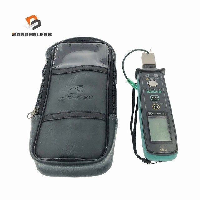 品 KYORITSU 共立電気計器 コンセントN-Eテスター KEW 4500 ケース付 コンセントNEテスター コンセントテスター 測定器117441