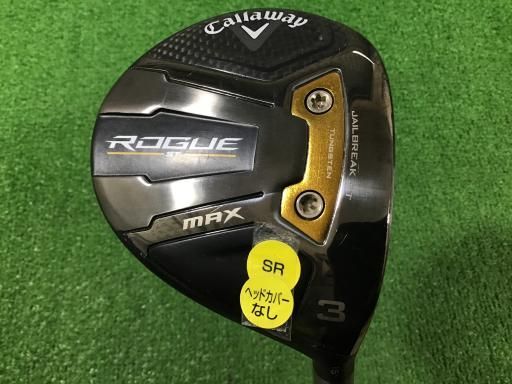 キャロウェイ ROGUE ST MAX 3W フェアウェイウッド FW VENTUS 5 for CW ROGUE ST FW フレックスSR メンズ 男性用 右利き 右用 Bランク ゴルフクラブ