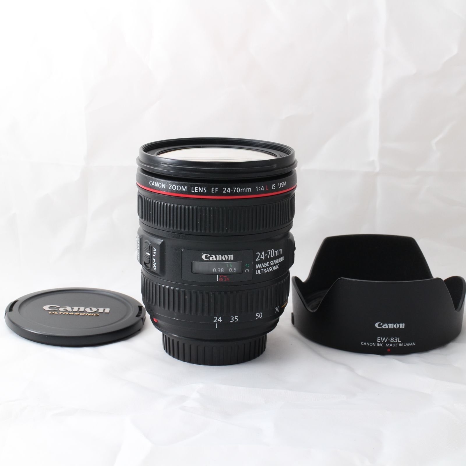 Canon 標準ズームレンズ EF24-70mm F4 L IS USM EF24-7040LIS フルサイズ対応 キヤノン 3501