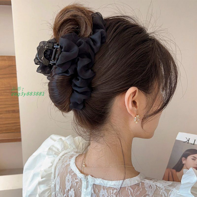 ファッションヘアクリップ ヘアクリップ フリル バンスクリップ zeg3y883881 - メルカリ