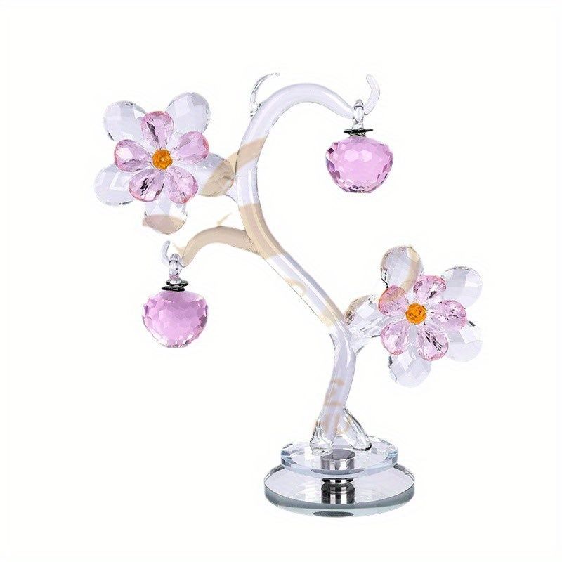 ピンクの花と緑の葉?黄色いベリー付き