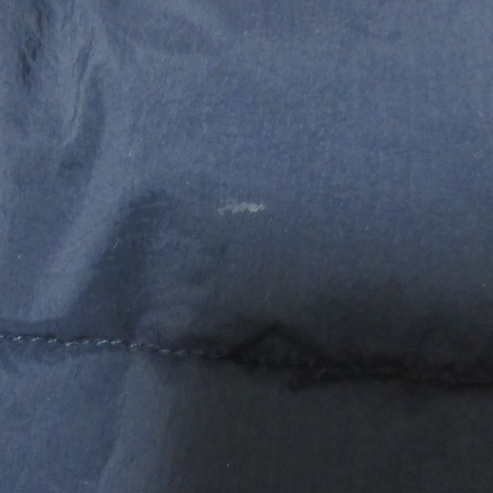 ROSSIGNOL ロシニョール ナイロン ダブルジップ フーデッド ダウンジャケット ブルゾン ネイビー