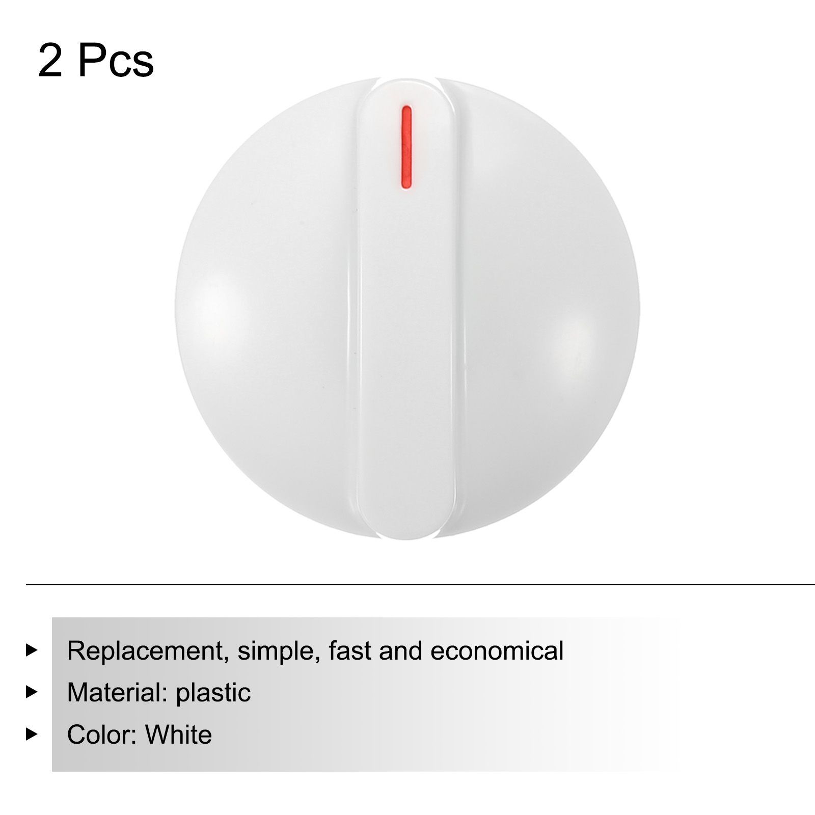 uxcell Wh1x2721 ドライヤーノブ交換 選択ノブ 取り付け簡単