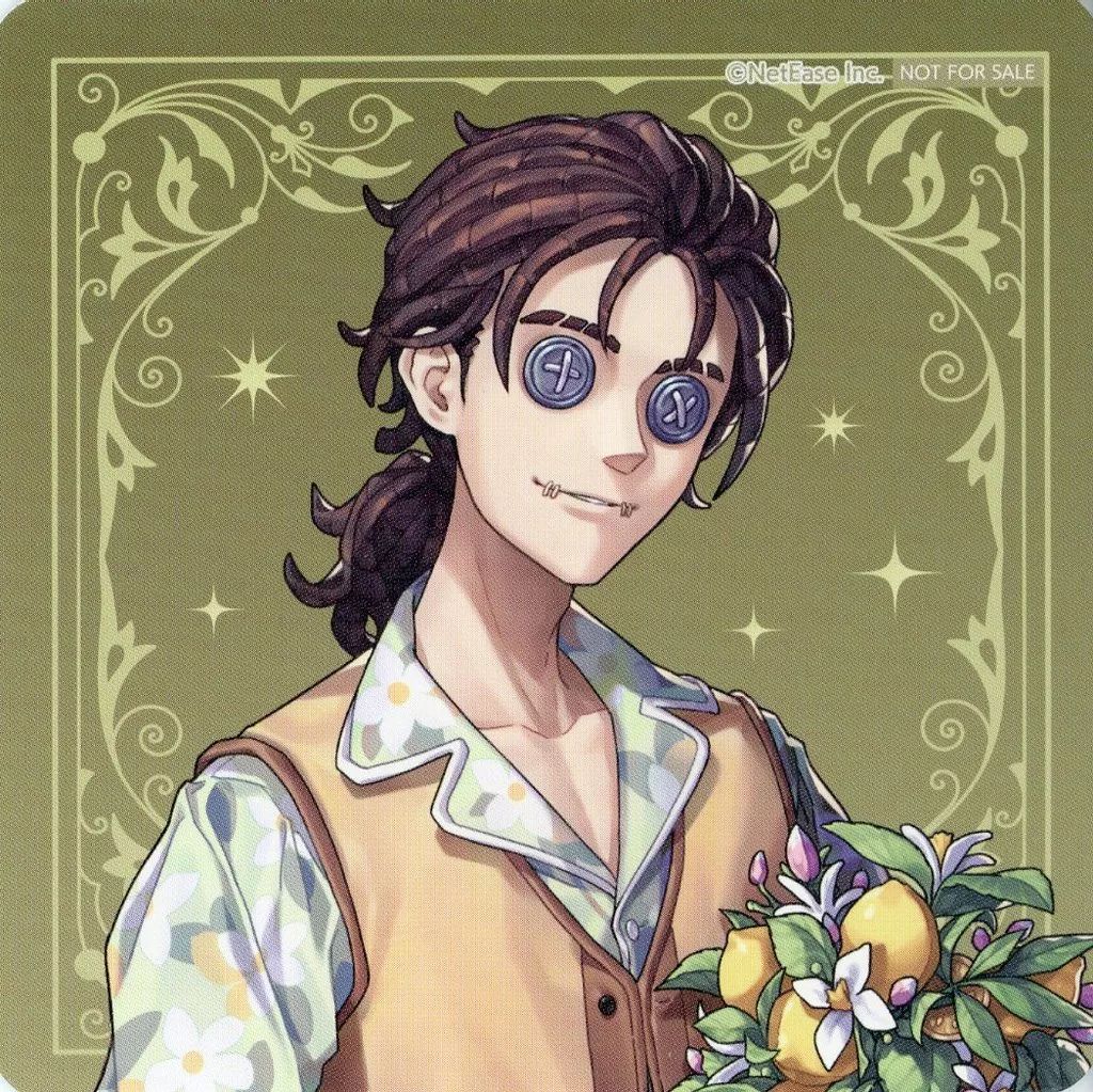 第五人格 IdentityV 傭兵 コースター 第五人格 IdentityV サンリオコラボ 傭兵 ナワーブ コースター