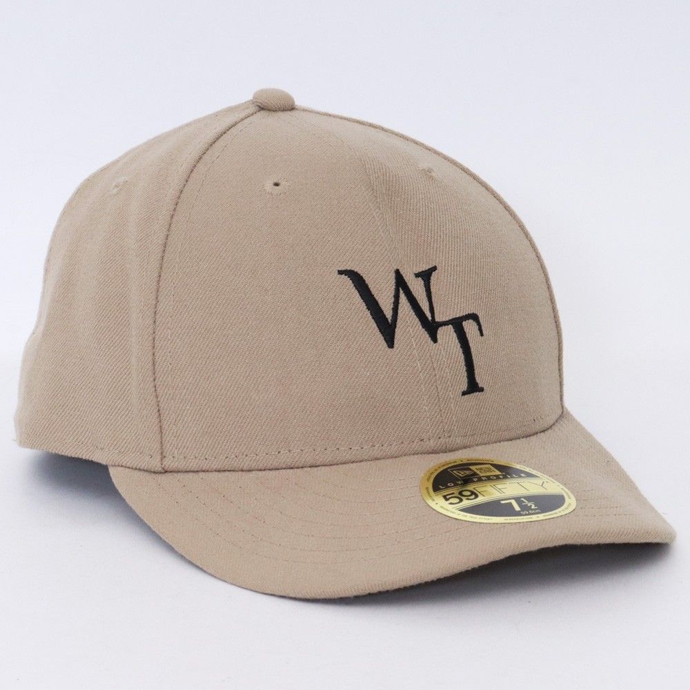 WTAPS × NEWERA 59FIFTY LOW PROFILE CAP POLY. TWILL サイズ7 1|2 ベージュ
