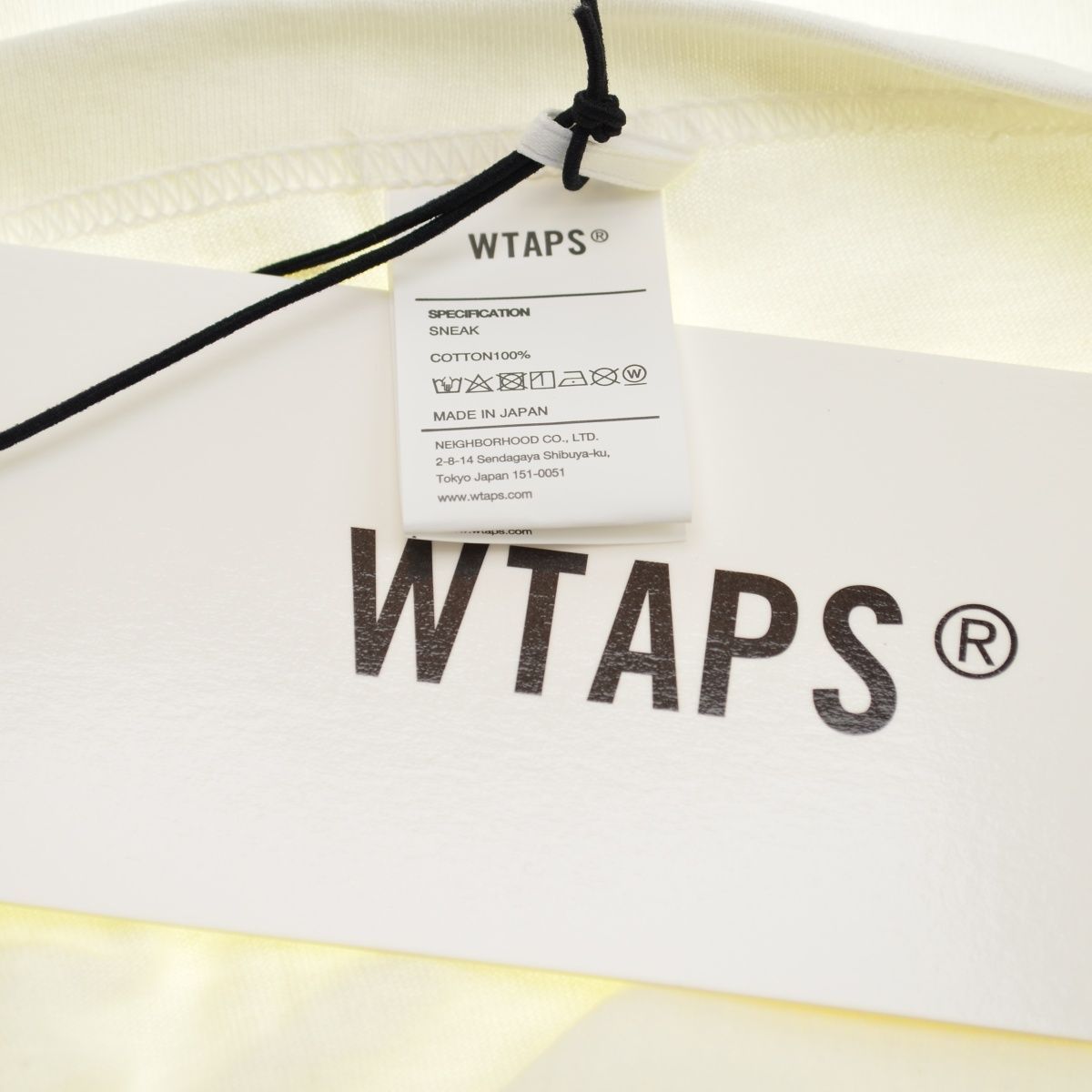 1/S【WTAPS / ダブルタップス】23SS 231ATDT-STM04S SS / COTTON SNEAK