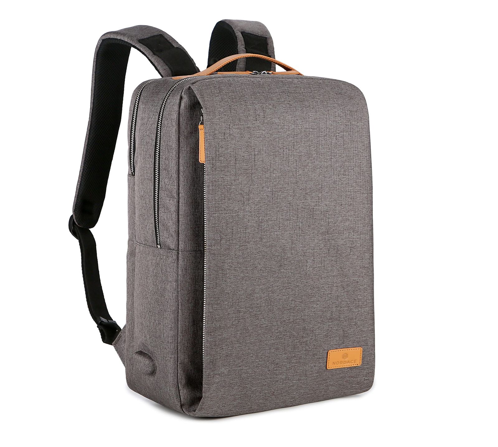 Nordace Siena - 15.6インチ ノートパソコン用バックパック 男女兼用 USB充電ポート付き 防水 - 日常 旅行 仕事用