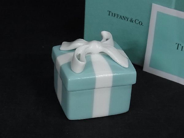 ティファニージュエリーケース ボウボックス ラージ リボン
