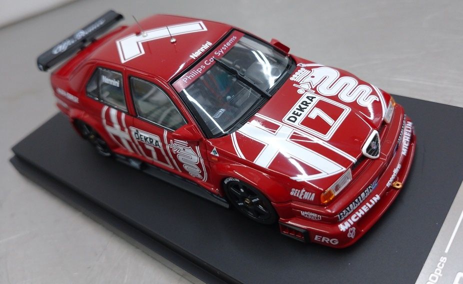 中古品 HPI モデルカーAlfaRomeo155V6TI(#7) 1993DTM　No.8099囗T巛