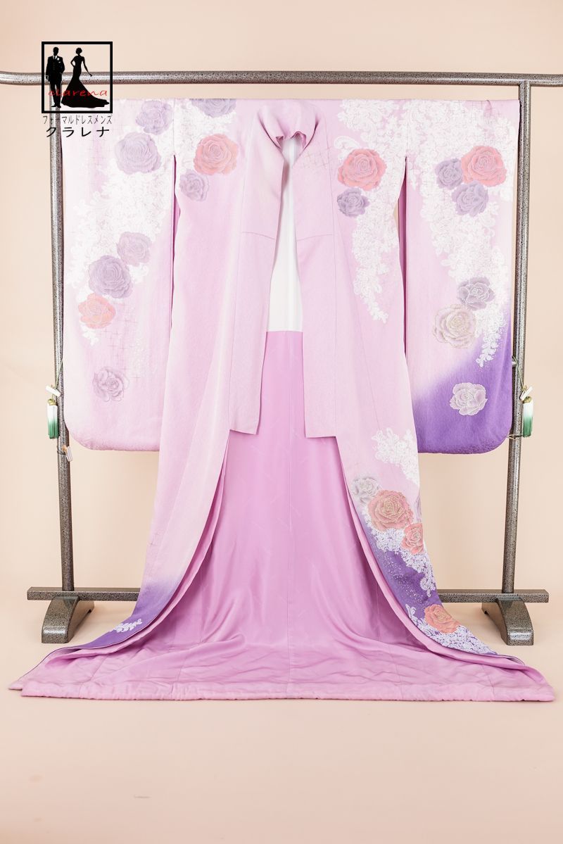フォーマル衣装】引き振袖 販売 クラレナの Scena D'uno ピンク フォーマル衣装】引き振袖 販売 クラレナの Scena D'uno ピンク