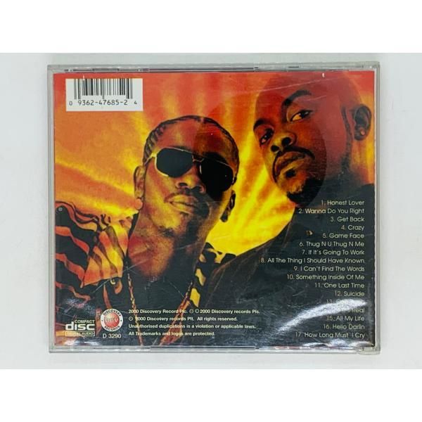Kc and jojo LP レコード K-Ci & JoJo – Last Night's Letter – CD (Maxi-Single), 1997