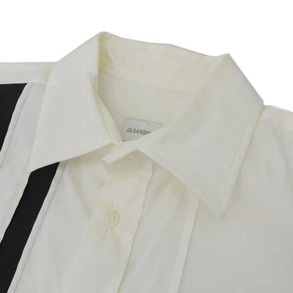 中古】 ジルサンダー Jil Sander 半袖 シャツ メンズ 白