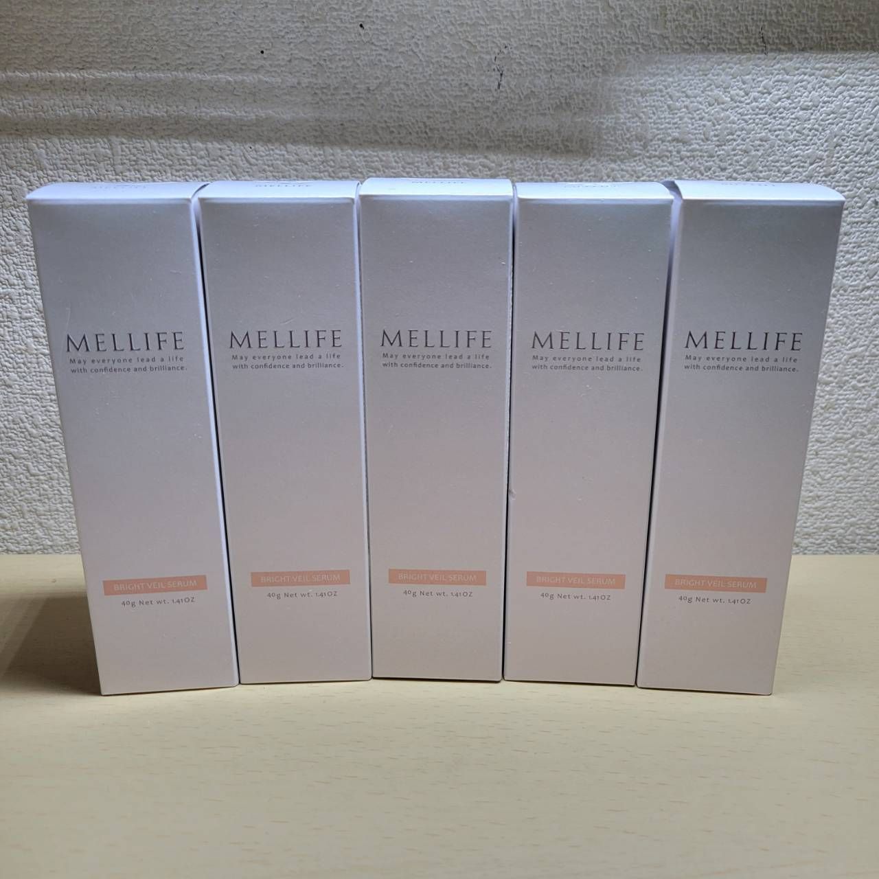MELLIFE メリフ ブライトヴェールセラム 40g×5本セット MBWセラム 