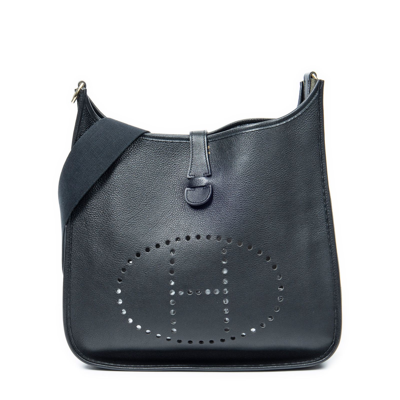 HERMES エルメスエヴリンI黒トゴレザーA