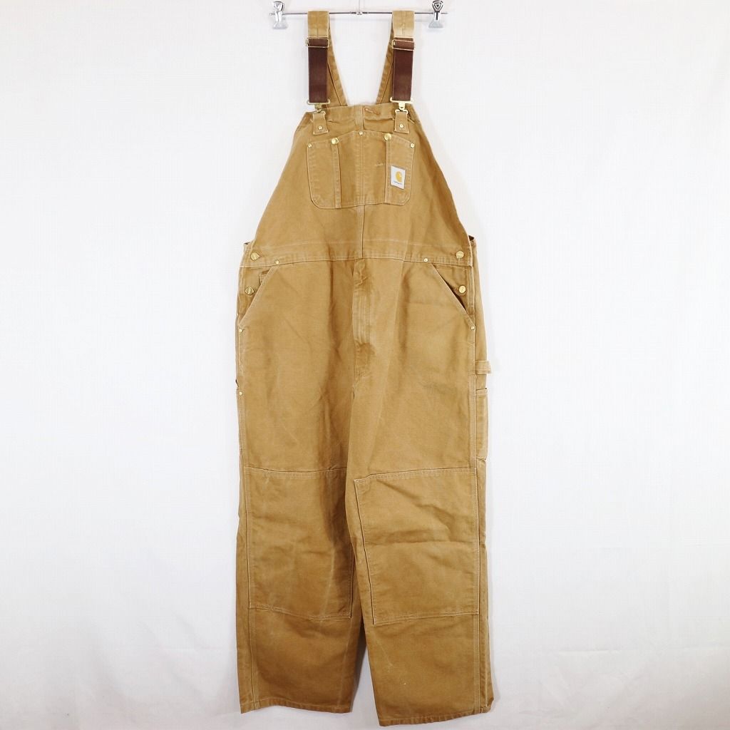 2000年代 メキシコ製 Carhartt Bib Carpenter Overalls ワーク