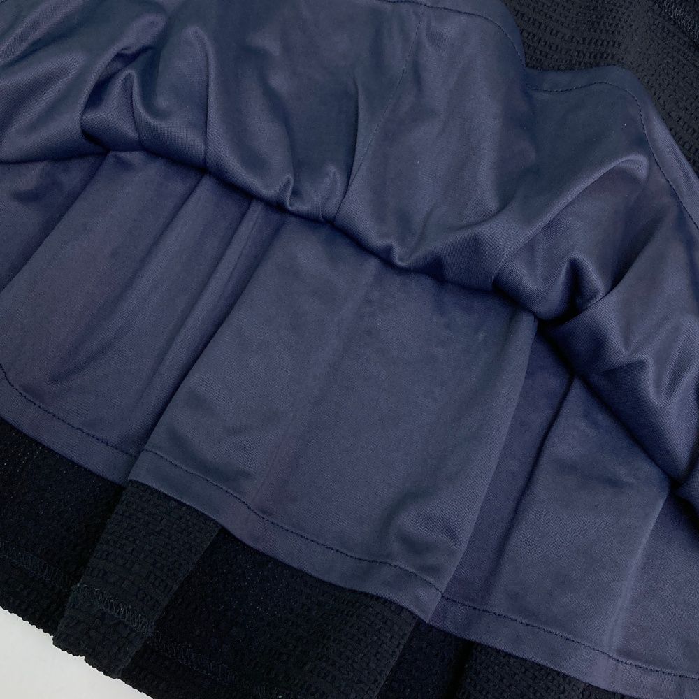 サイズ 0 PGG PEARLY GATES パーリーゲイツ モデル 裏地付 スカート シアサッカー ブラック系 240101537026 ゴルフウェア レディース ストスト LLC-HASEGAWATOSO_COM