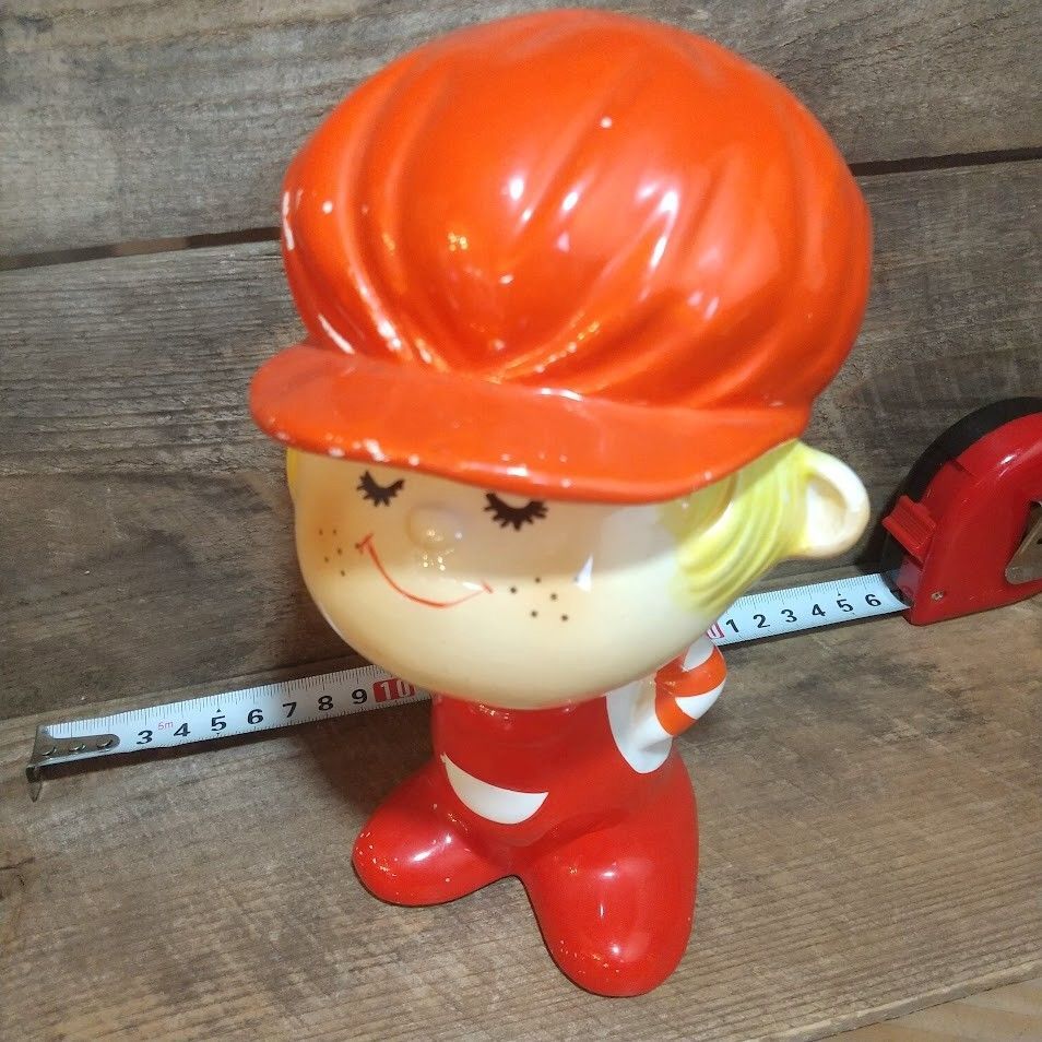 昭和レトロ民芸品　カッパのポーズ人形　美品　水森亜土ちゃん内藤ルネ ポーズ人形とスピッツ犬のセット💖 #昭和レトロ #レトロポップ