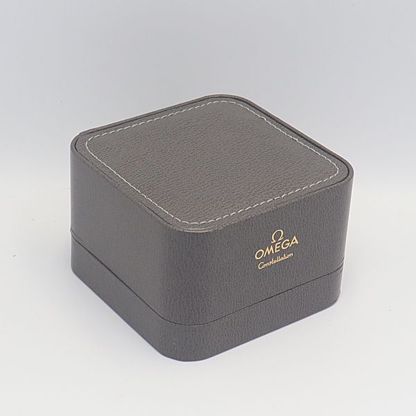 オメガ　時計空箱　グレー 良品 オメガ アンティーク 空箱/BOX/ケース 腕時計用 グレー