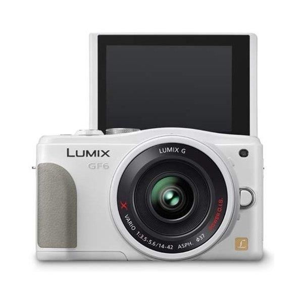 LUMIX G (ホワイト）カメラレンズ キット DMC-GF6W Panasonic ミラーレス パナソニック LUMIX DMC-GF6 レンズキット