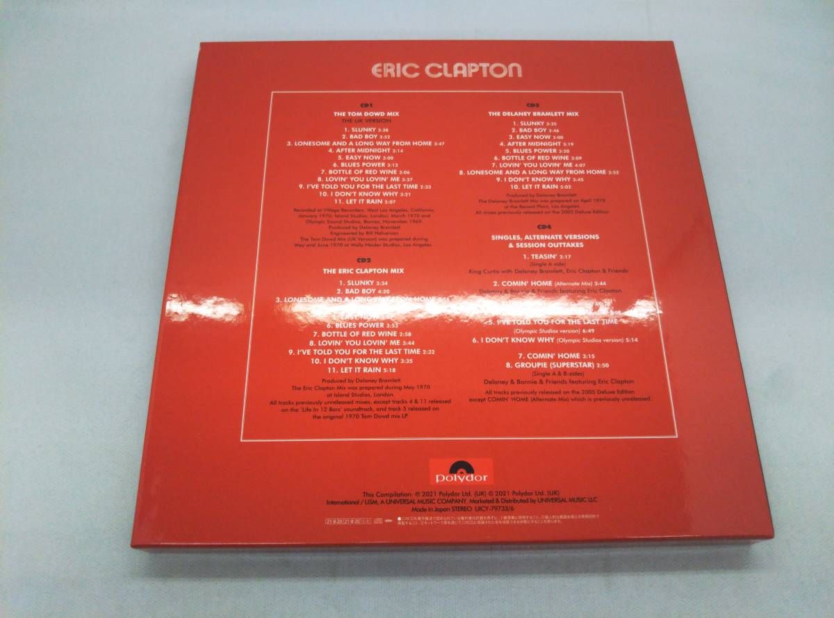 エリック・クラプトン CD ソロ(アニヴァｰサリｰ・デラックス