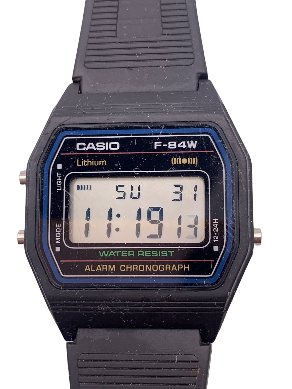 ギフト】 美品 チープカシオ CASIO F-84W