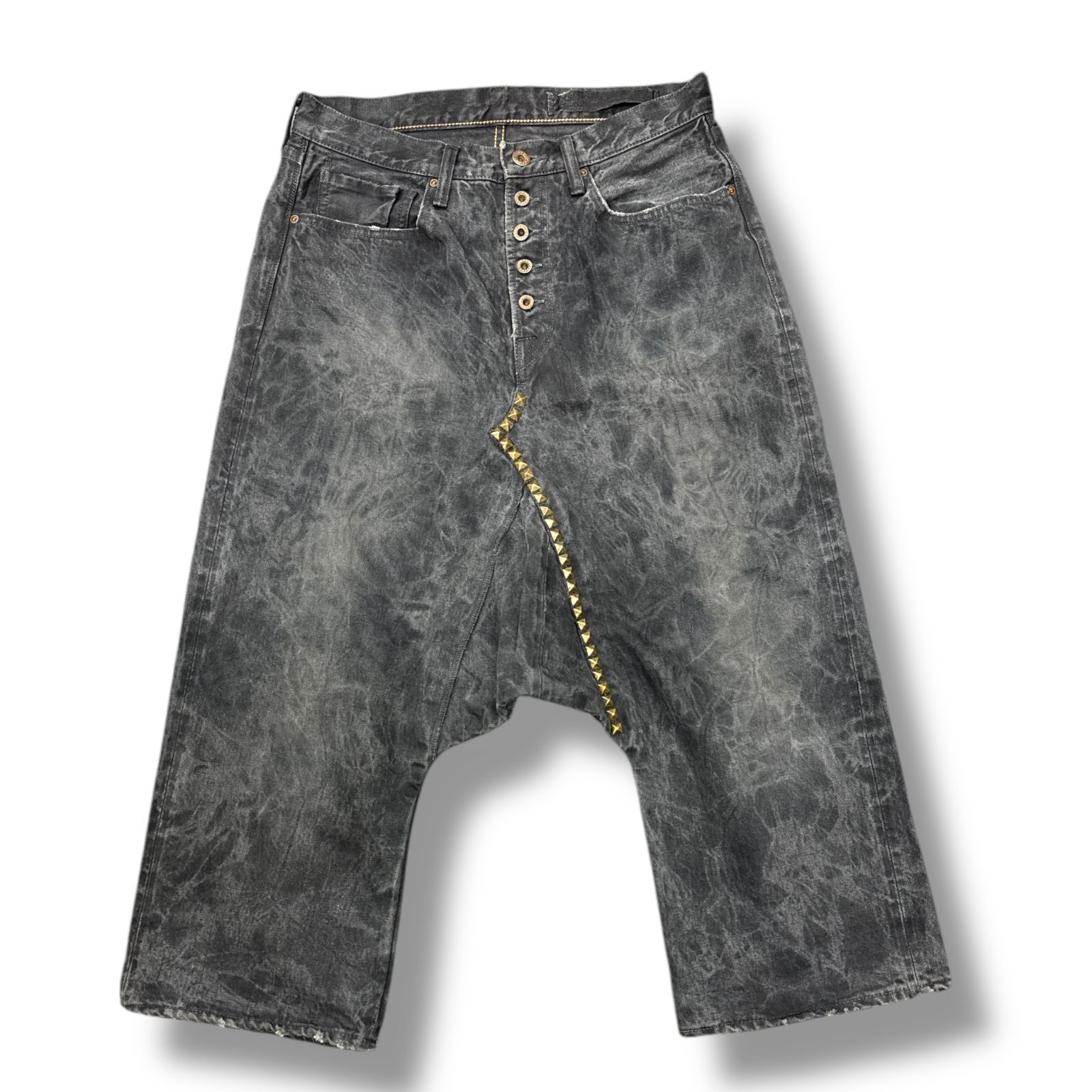 KAPITAL スタッズ デニムパンツ