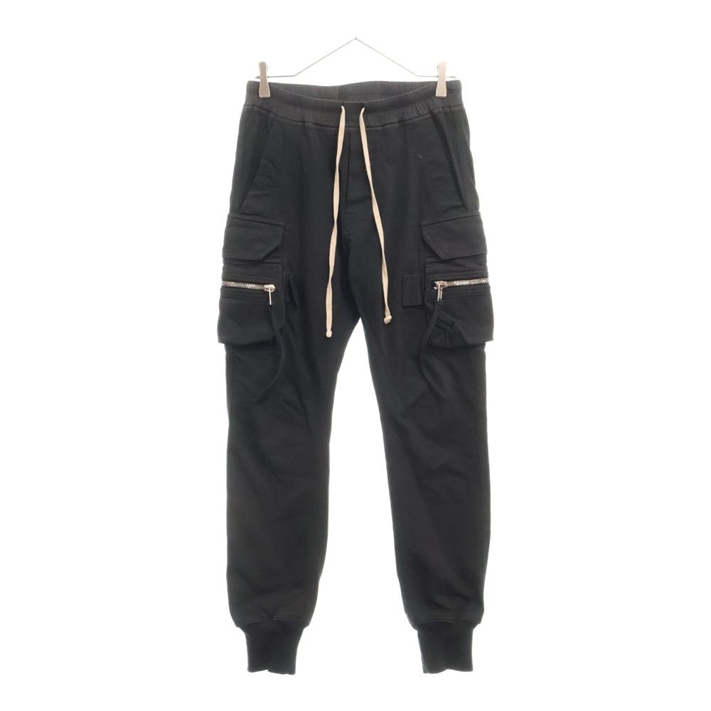 Rick Owens リックオウエンス 18SS CARGO JOG PANTS カーゴジョグ サルエル カーゴパンツ RU18S5390-BA ブラック
