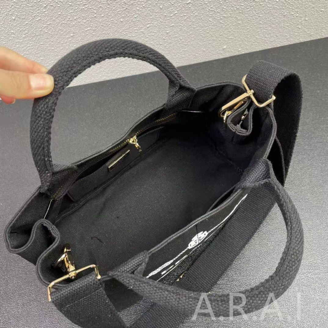 新品未使用 PRADA プラダ カナパ キャンバス トートバッグ レディース ショルダーバッグ 2way 通勤 通学 出張 日常用 - メルカリ