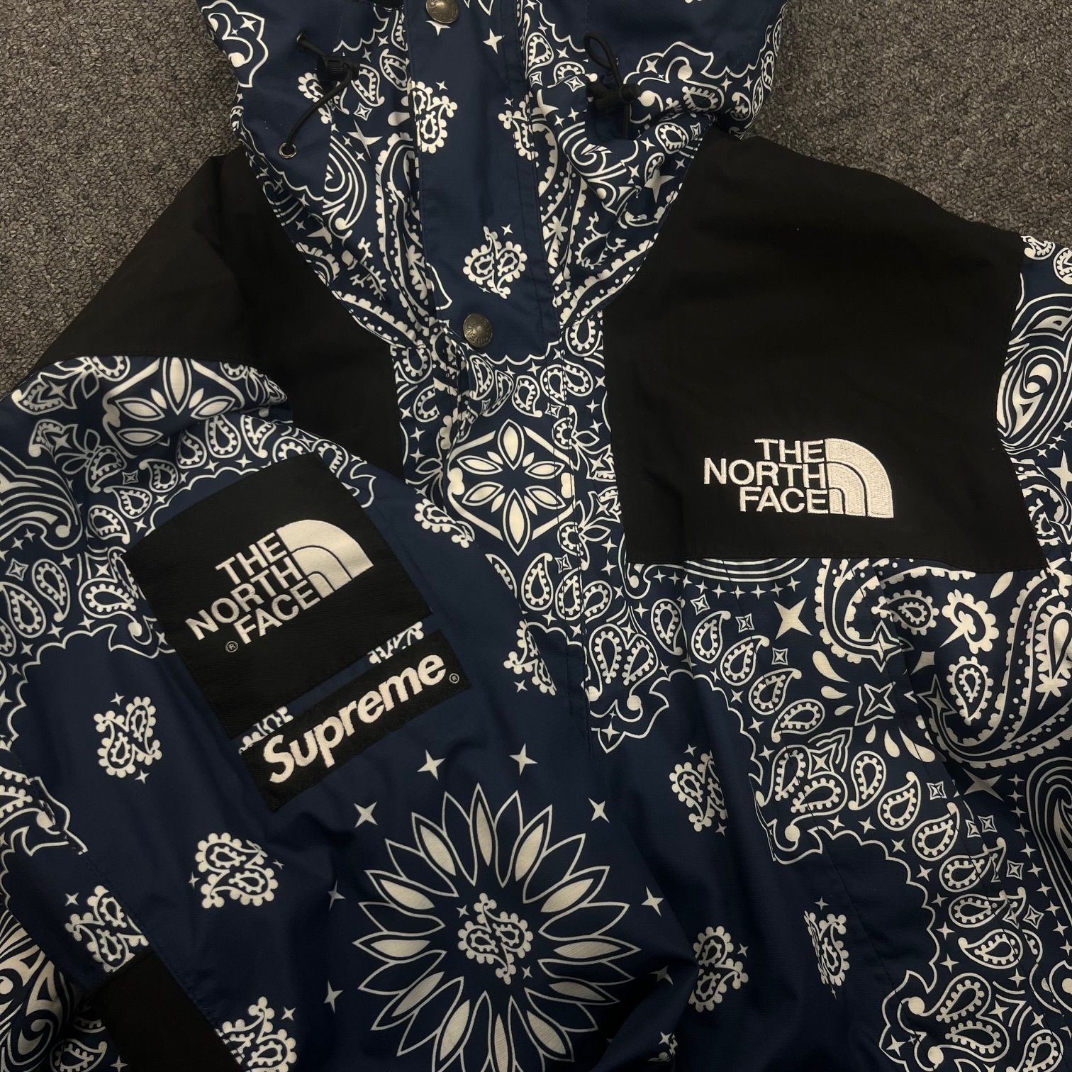 国内正規 Supreme ×THE NORTH FACE 14AW Bandana Mountain Parka 