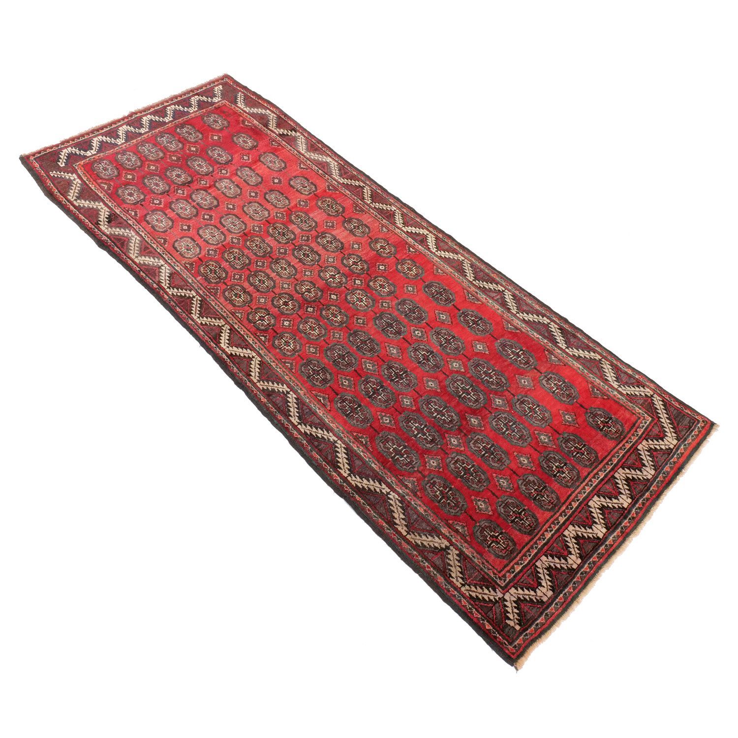 ザーボル 1960年代 2800×1040mm セミアンティーク エルサリギュル 手織り- carpet-アンティークペルシャ絨毯 ヴィンテージラグ専門店