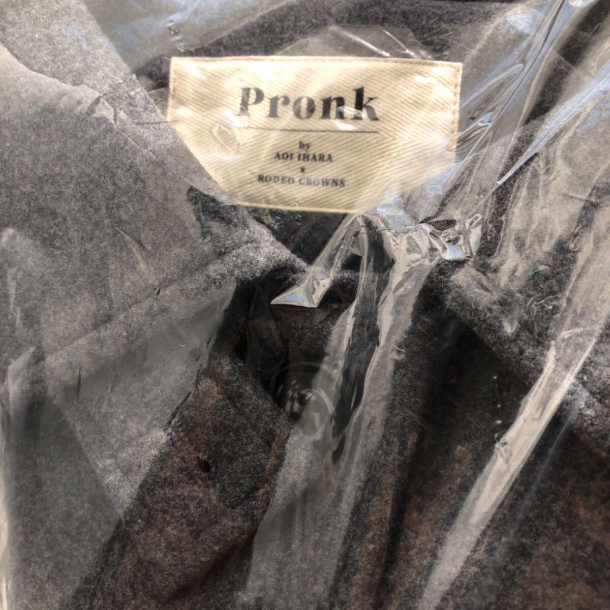 新品】伊原葵 Pronk コート グレー - メルカリ