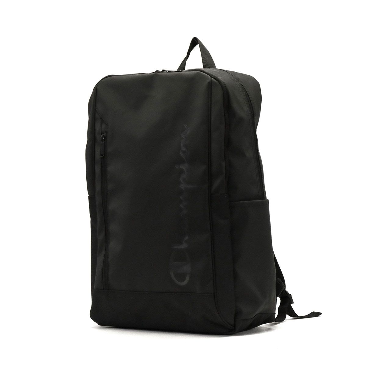 チャンピオン リュック Champion スパーク リュックサック スクールバッグ 大容量 A3 B4 A4 32L PC収納 15.6インチ メンズ レディース 63612 ブラックxブラック(01)