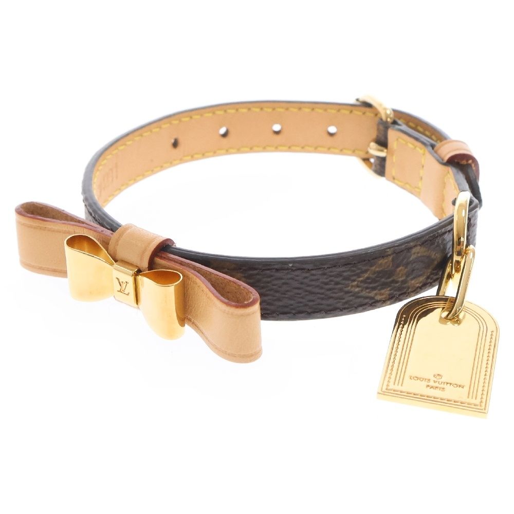 LOUIS VUITTON (ルイヴィトン) リボン付き モノグラム コリエ