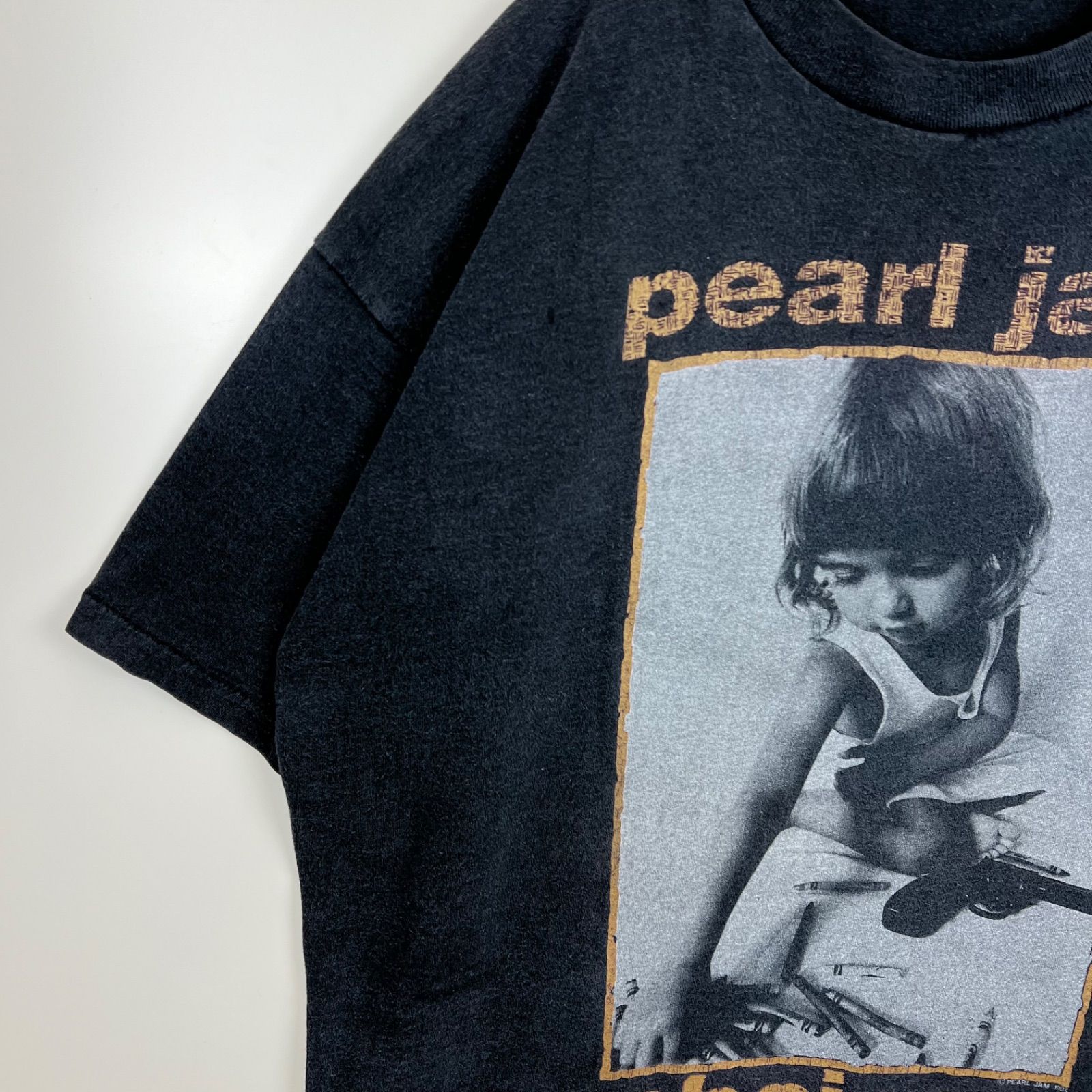PEARL JAM VTG 90s 1992 choices tee shirt fol XL フルーツオブザ 