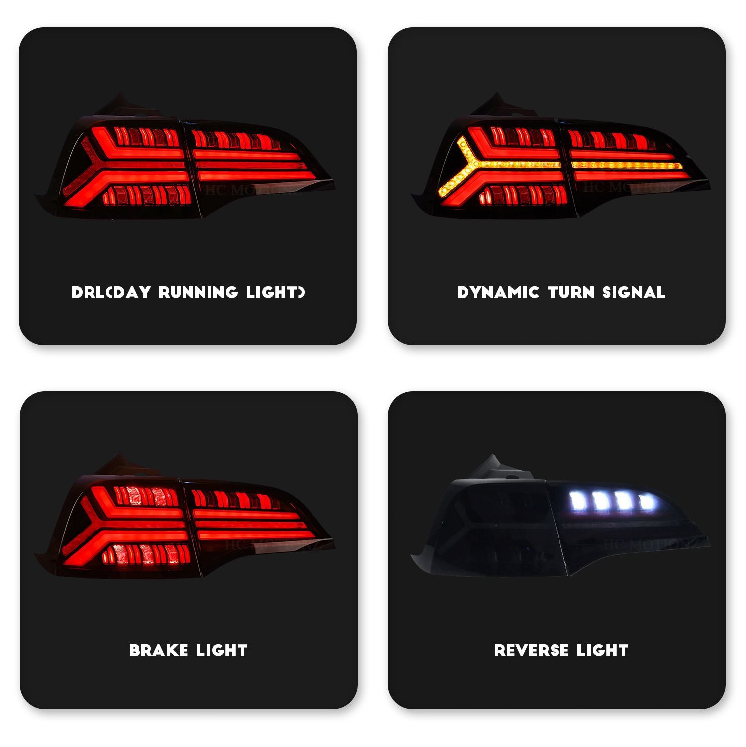 料無料 適用テスラModel 3 Y 17-22年モデル LEDランニングマーチング行車灯テールランプアセンブリ 10.09LY158再 げ FFCRYSTALESIA_COM